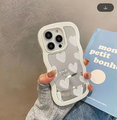 White Love Phone Case