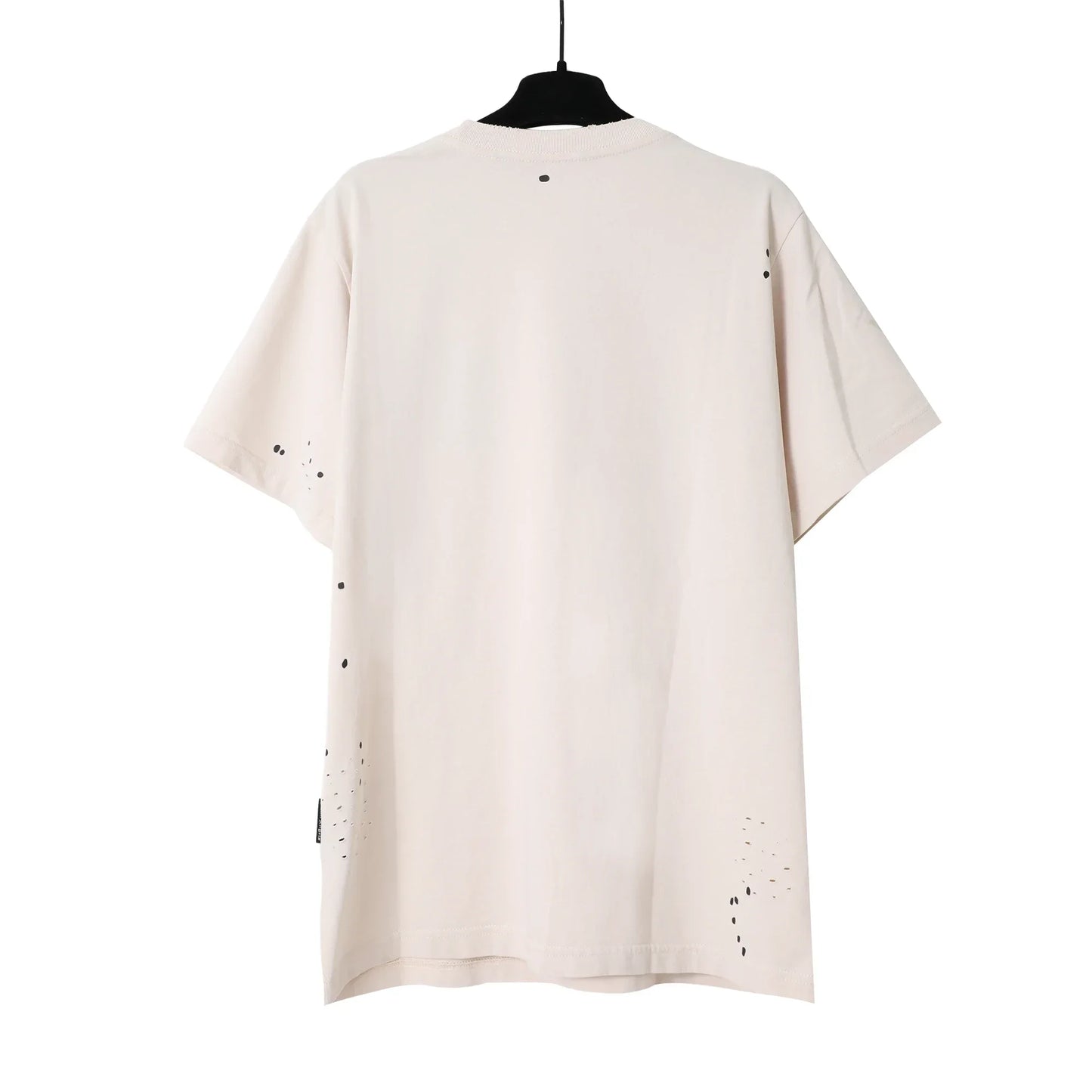 Palm Angels Summer Fashion |  Ink Splash Holes Short-Sleeved T-Shirt