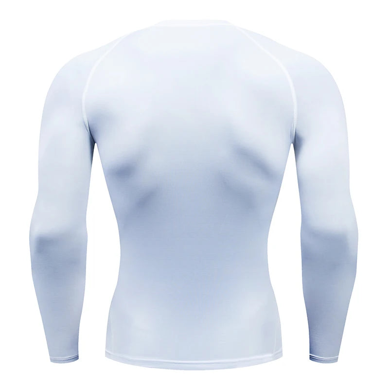 Men Compression Fitness Tight Long Sleeve Sport Shirts | Gym Sportswear Dry Fit Rashguard