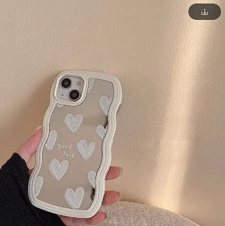 White Love Phone Case